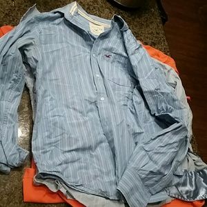Hollister mens xl.long sleeve button